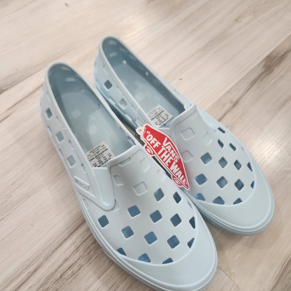 Vans Slip On Trek Delicate Blue Skate Water Shoes